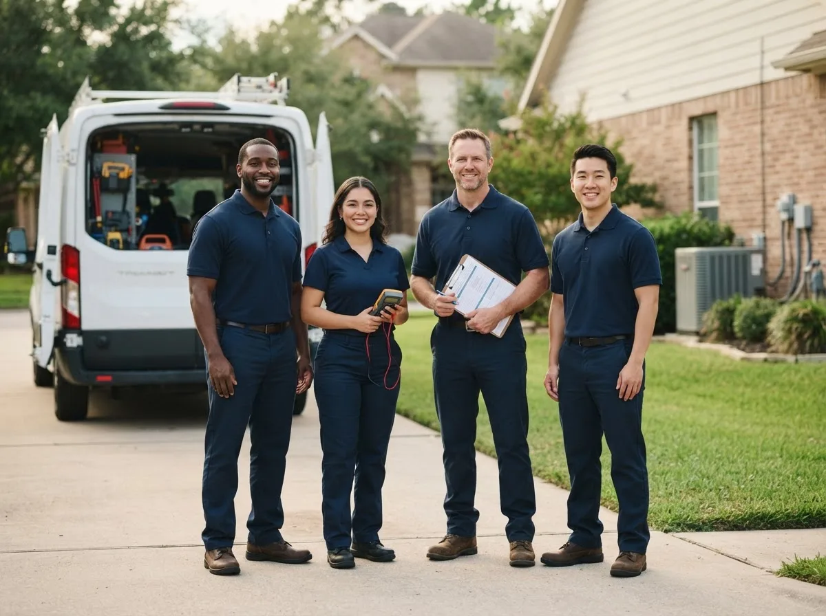 Certified HVAC technician near Hustler, WI